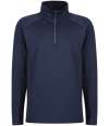 RG441 (TRS240) RG693 Stretch Half Zip Midlayer Top Navy colour image
